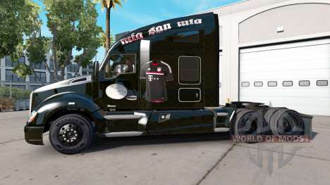 Скин FC Bayern Munchen на тягач Kenworth для American Truck Simulator