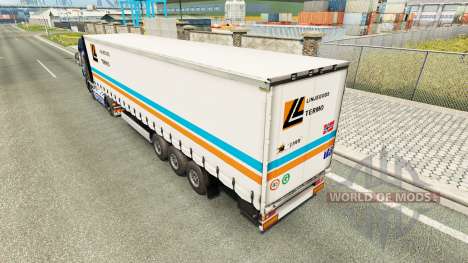 Скин Linjegods на полуприцеп для Euro Truck Simulator 2