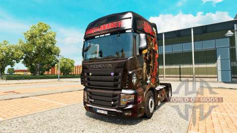 Скин Sons of Anarchy на тягач Scania R700 для Euro Truck Simulator 2