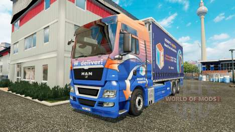 MAN TGS Woodys Express для Euro Truck Simulator 2