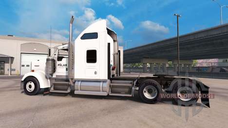 Скин Polar Industries на тягач Kenworth W900 для American Truck Simulator