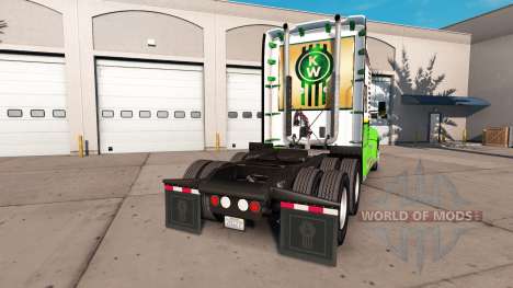 Скин Gold Edition на тягач Kenworth для American Truck Simulator