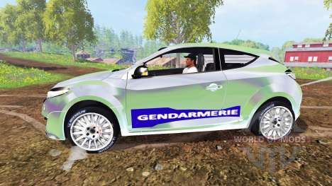 Renault Megane RS Gendarmerie для Farming Simulator 2015