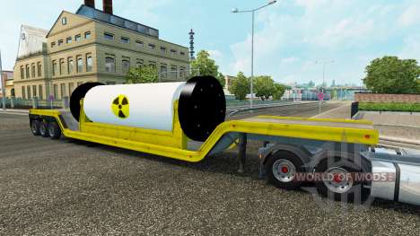 Трал с ядерным реактором для Euro Truck Simulator 2