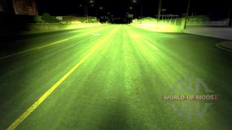 Травянистый ксеноновый свет для American Truck Simulator