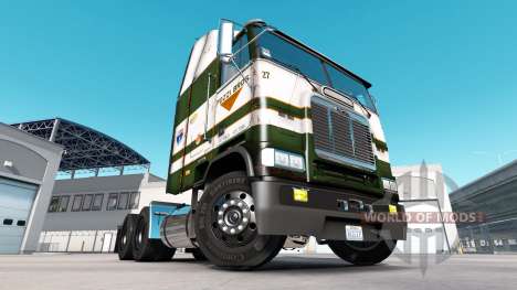 Скин POZZi на тягач Freightliner FLB для American Truck Simulator