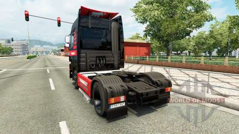 Скин Mammoet на тягач Mercedes-Benz для Euro Truck Simulator 2