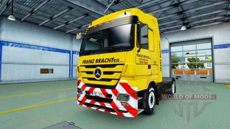 Скин Franz Bracht на тягачи для Euro Truck Simulator 2