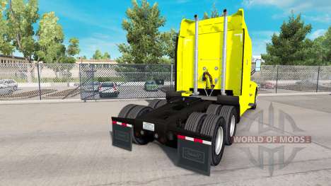 Скин Central Transport на тягач Peterbilt для American Truck Simulator
