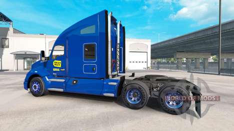 Скин Best Buy на тягач Kenworth для American Truck Simulator