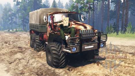Урал-4320 для Spin Tires