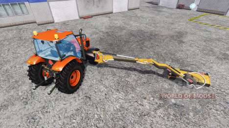 Kubota M135GX [mount mower] для Farming Simulator 2015