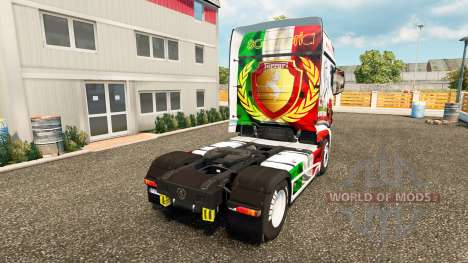 Скин Ferrari на тягач Scania R700 для Euro Truck Simulator 2