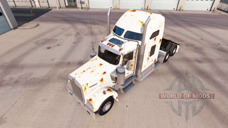 Скин Rusty на тягач Kenworth W900 для American Truck Simulator