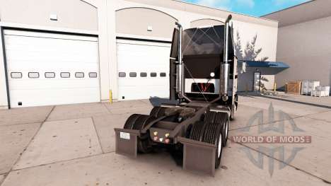Скин Metallic Gray на тягач Freightliner FLB для American Truck Simulator