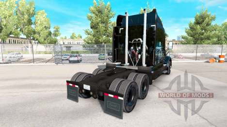 Скин Iron Skyline на тягач Peterbilt для American Truck Simulator