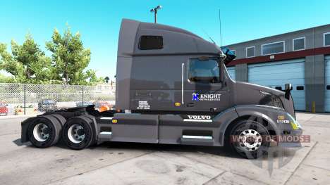 Скин Knight Refridgeration на тягач Volvo VNL670 для American Truck Simulator