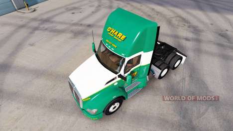 Скин OHare Towing на тягачи Peterbilt и Kenwort для American Truck Simulator