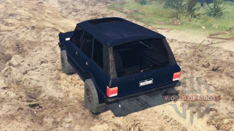 Range Rover Classic 1990 для Spin Tires