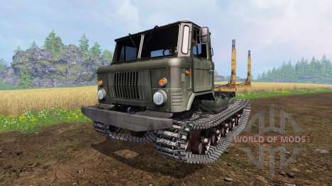 ГАЗ-66 [гусеничный] для Farming Simulator 2015