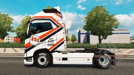 Скин JST Services на тягач Volvo для Euro Truck Simulator 2