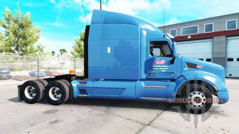 Скин Carlille на тягач Peterbilt для American Truck Simulator