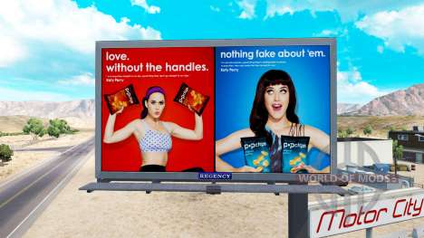 Реклама США на билбордах для American Truck Simulator