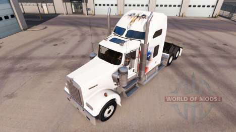 Скин Independent на тягач Kenworth W900 для American Truck Simulator