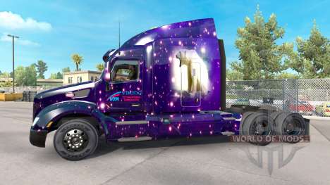 Скин Viking на тягач Peterbilt для American Truck Simulator