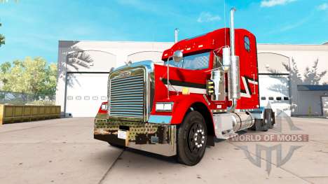 Скин Metallic на тягач Freightliner Classic XL для American Truck Simulator