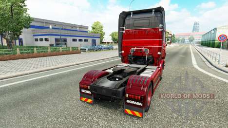 Скин Inter-Trans на тягач Scania для Euro Truck Simulator 2