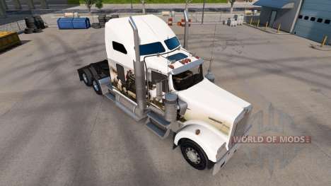 Скин Knights на тягач Kenworth W900 для American Truck Simulator