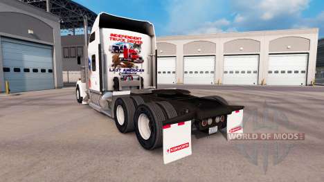 Скин Independent на тягач Kenworth W900 для American Truck Simulator