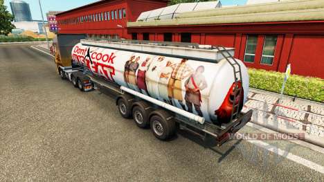 Скин Just Eat на полуприцеп для Euro Truck Simulator 2