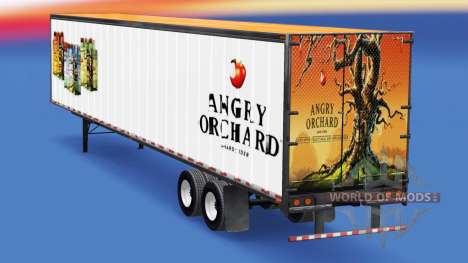 Полуприцеп Angry Orchard для American Truck Simulator