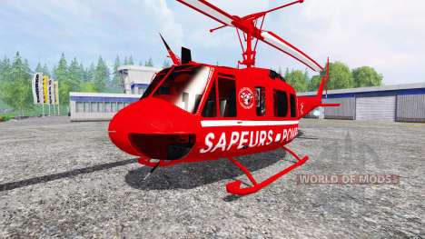 Bell UH-1D [sapeurs pompiers] для Farming Simulator 2015