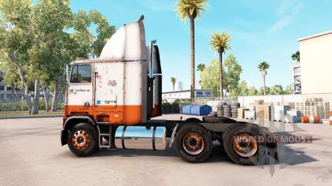 Скин USF на тягач Freightliner FLB для American Truck Simulator