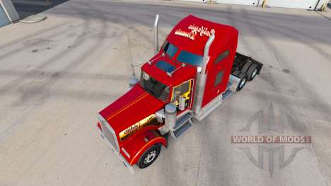 Скин California Dreamin на тягач Kenworth W900 для American Truck Simulator
