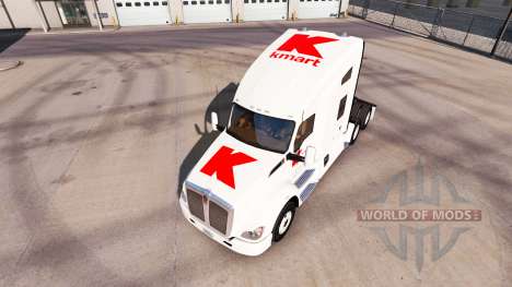 Скин Kmart на тягачи Peterbilt и Kenworth для American Truck Simulator