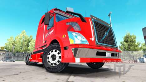 Скин C R England на тягач Volvo VNL 670 для American Truck Simulator