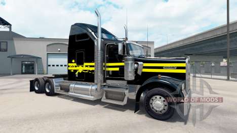Скин Night на тягач Kenworth W900 для American Truck Simulator