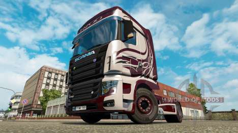 Скин Fantasy на тягач Scania R700 для Euro Truck Simulator 2