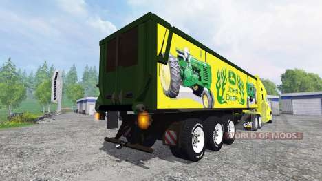 Kenworth T2000 [John Deere] для Farming Simulator 2015