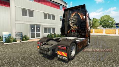 Скин Egypt Queen на тягач Volvo для Euro Truck Simulator 2