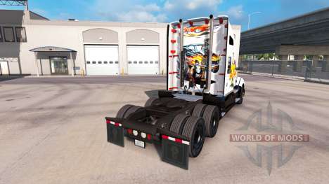 Скин Car art на тягач Kenworth для American Truck Simulator