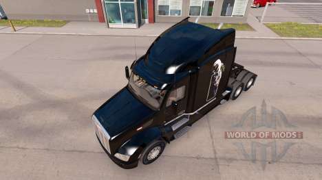 Скин Joker на тягач Peterbilt для American Truck Simulator