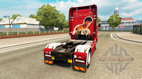 Скин Hawk Edition на тягач Scania для Euro Truck Simulator 2