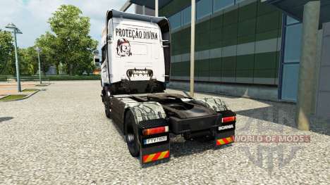 Скин Magic на тягач Scania для Euro Truck Simulator 2