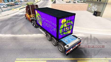 Полуприцеп North Central Florida Coalition для American Truck Simulator