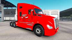 Скин Chicago Bulls на тягач Kenworth для American Truck Simulator